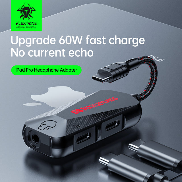 Piva Mark III 3-in-1 Type-C Gaming Splitter – Audio + Charging + Mic